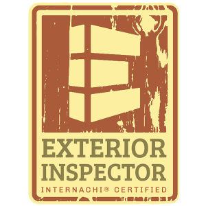 Internachi logo for certified exterior inspector