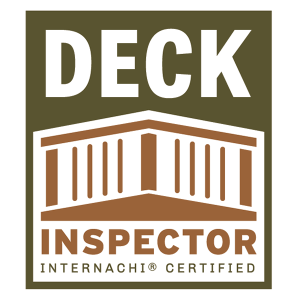 Internachi logo for certified annual deck inspector