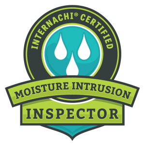 Internachi logo for certified moisture intrusion inspector